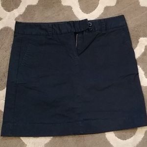 Vineyard Vines Navy Dayboat Skirt Sz 6
